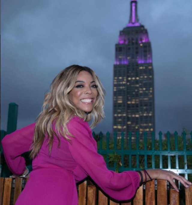 Reprodução/ Instagram: @wendyshow A apresentadora Wendy Williams, do The Wendy Williams Show