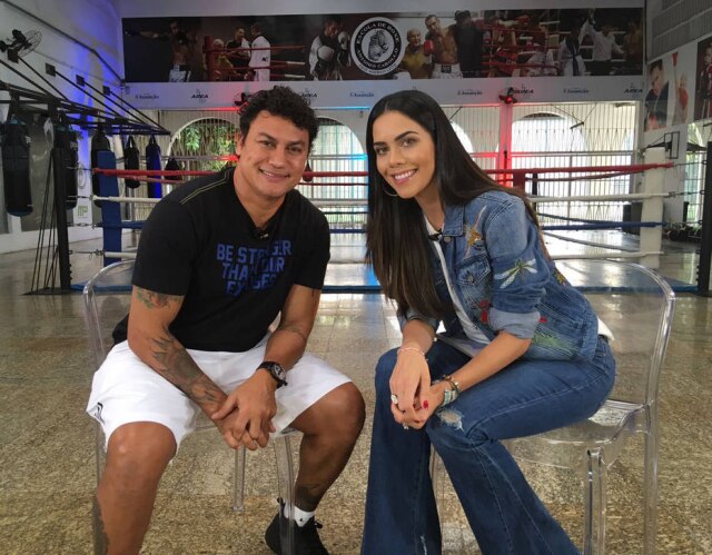 RedeTV!/Divulgação 'Isso nunca preencheu meu ego', disse lutador sobre vencer campeonato mundial.