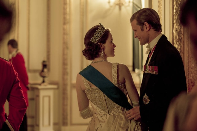 Robert Viglasky/Netflix/Divulgação Cena de 'The Crown'.