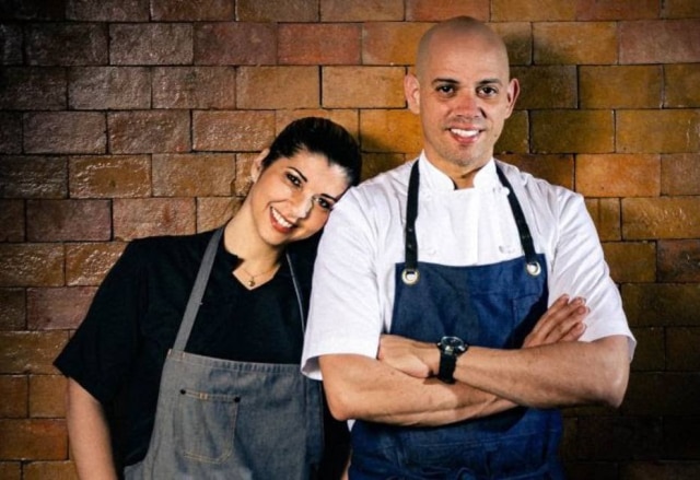 Origem Lisiane Arouca e Fabrício Lemos, chefs baianos que vêm a São Paulo para dois jantares.