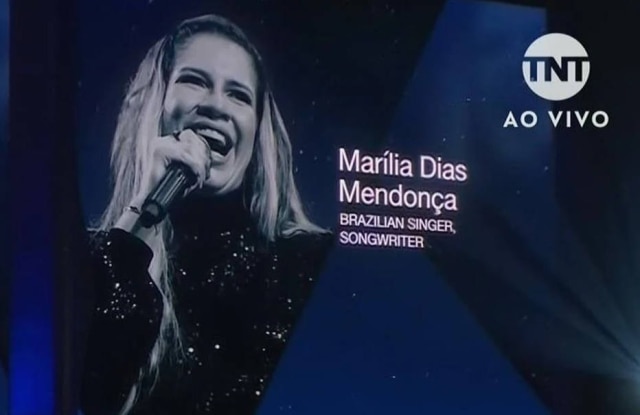 TNT Marília Mendonça apareceu na lista de homenageados do Grammy Awards 2022.
