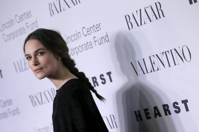 REUTERS/Mike Segar A atriz Keira Knightley revelou que usa perucas há cinco anos.