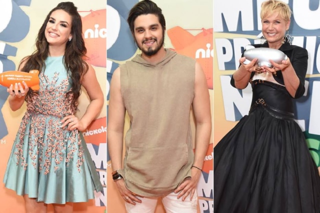 Cleiby Trevisan/Nickelodeon Kéfera, Luan Santana e Xuxa estiveram no Meus Prêmios Nick 2016