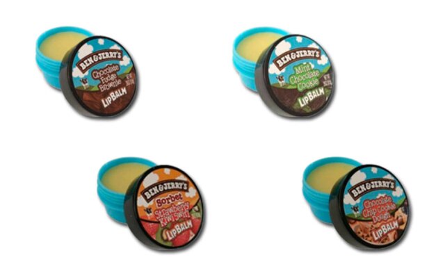 Ben & Jerry's Marca traz quatro sabores de sorvete diferentes.