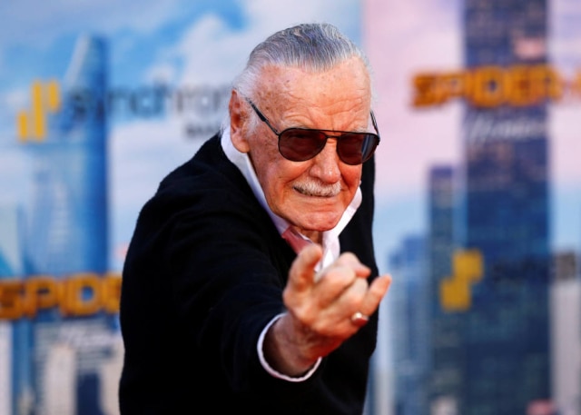 Mario Azuoni/ Reuters Stan Lee, criador do 'Homem-Aranha'