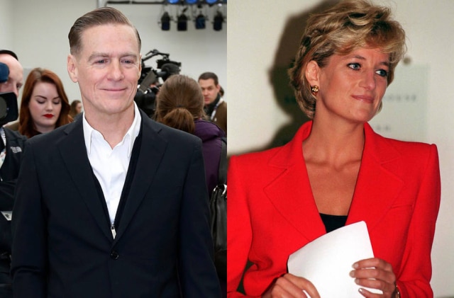 John Stillwell/REUTERS | Suzanne Plunkett/REUTERS Bryan Adams nega ter tido romance com princesa Diana após ela se divorciar de Charles.
