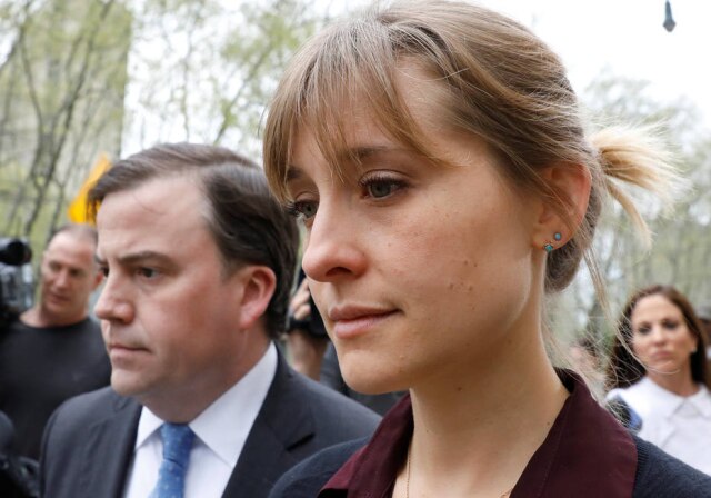 REUTERS/Brendan McDermid Allison Mack foi acusada de tráfico sexual após participar de uma seita de escravas sexuais.