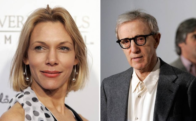 Reuters/Mario Anzuoni A modelo Christina Engelhardt e o diretor Woody Allen.