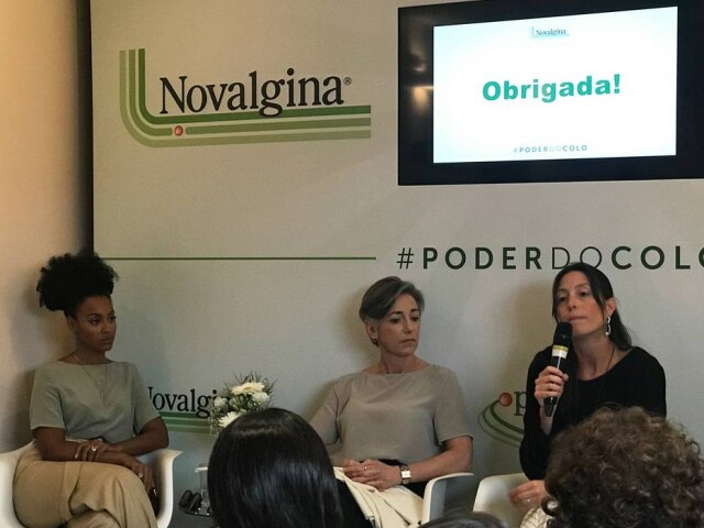 Camila Tuchlinski A atriz Sheron Menezzes, a psicanalista Vera Iaconelli e a pediatra Florência Fuks.