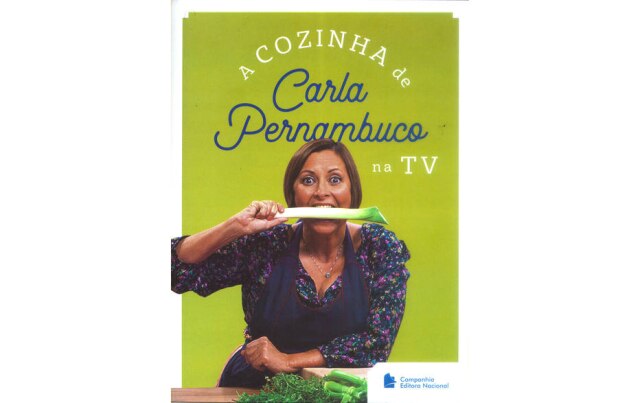 Reprodução Livro 'A Cozinha de Carla Pernambuco na TV'.