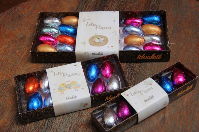 Tchocolath Ovinhos com recheio de marshmallow da Tchocolath