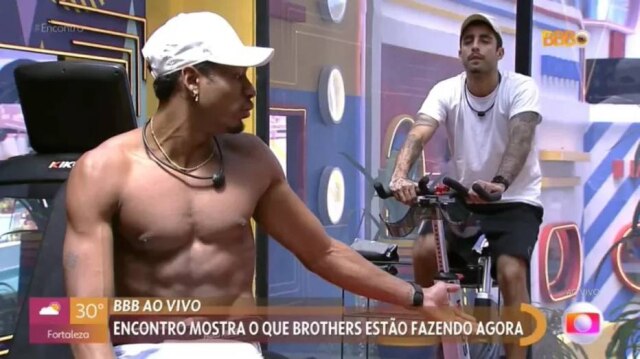 Globo Em espiadinha no 'Encontro', Paulo André solta palavrão e deixa Fátima Bernardes constrangida