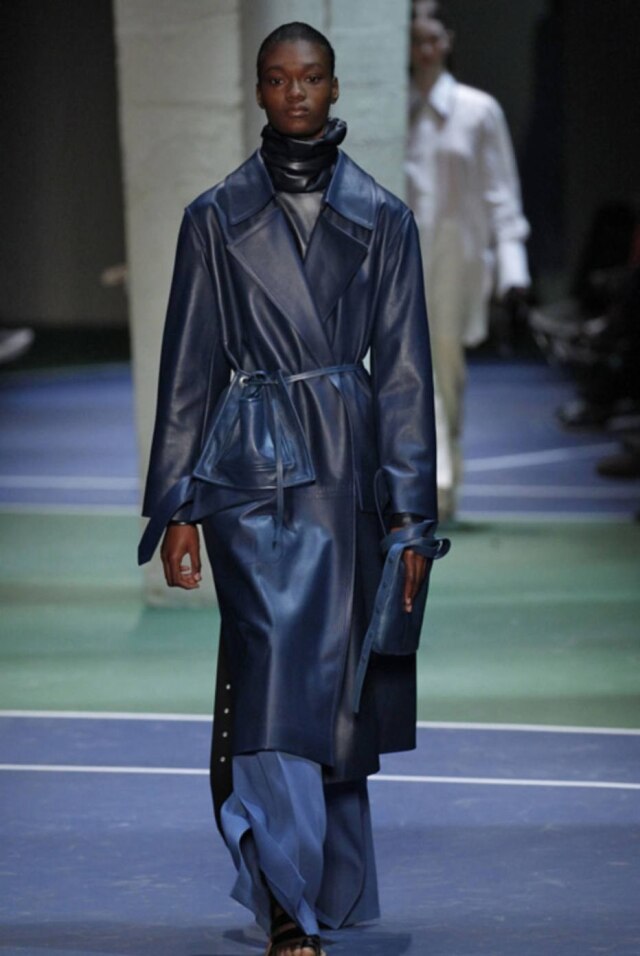 Jonas Gustavsson/MCV Photo for The Washington Post Desfile da coleção de inverno 2017 da Celine