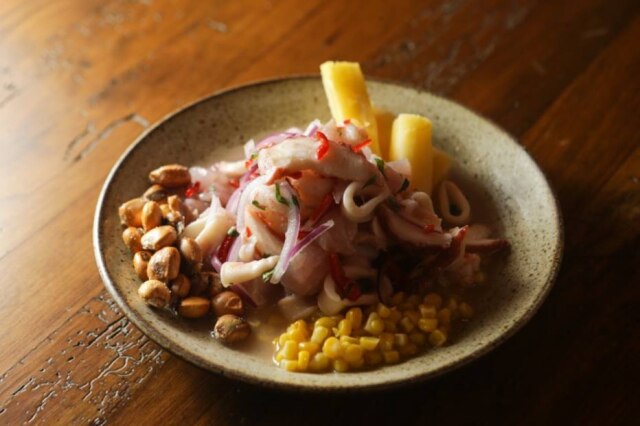 Gabriela Biló|Estadão Ceviche, o protagonista do menu, para não temer nem coentro nem picância