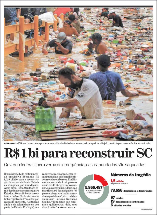 O Estado de S.Paulo - 27/11/2008
