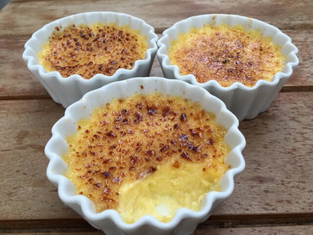 Roberta Julião Creme brulée de milho da chef Roberta Julião
