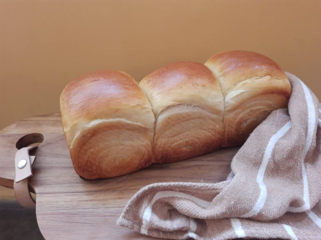 Pão feito com fermento de garrafa 