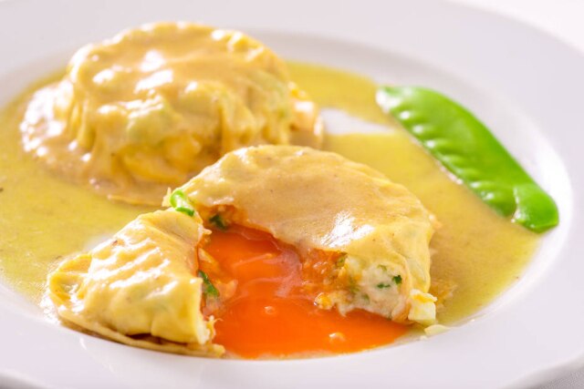 Piselli Ravioli alla piemontese do Piselli
