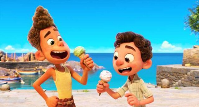 Pixar/ Disney Trecho da nova animação da Pixar e Disney, 'Luca'
