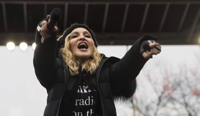 Ruth Fremson/The New York Times Madonna esteve no Brasil para casamento de empresário.