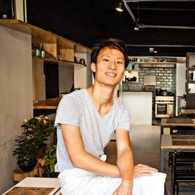 Komah O chef Paulo Shin, do coreano moderno Komah