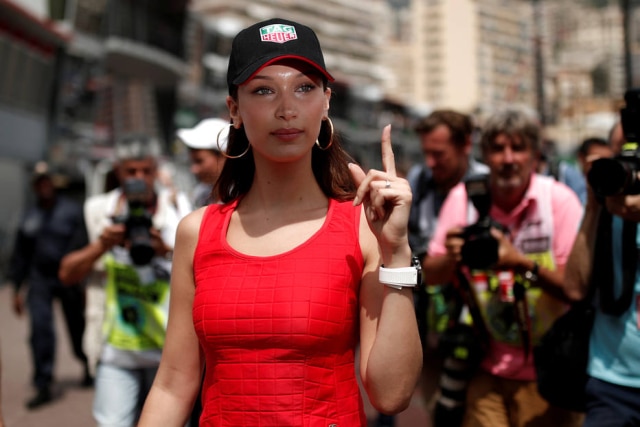 Benoit Tessier A modelo Bella Hadid.