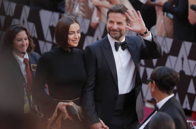 Reuters/ Lucas Jackson O ator Bradley Cooper e a modelo Irina Shayk.