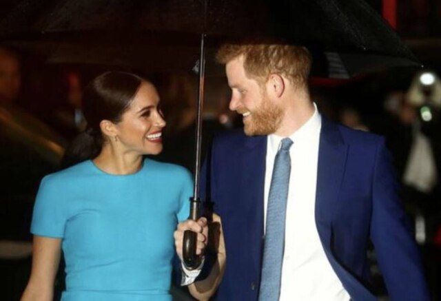 REUTERS/Hannah McKay Meghan Markle e príncipe Harry