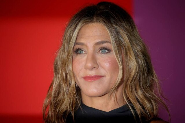 Eduardo Munoz/Reuters Jennifer Aniston, em outubro de 2019, na premiere de 'The Morning Show' em Nova York.