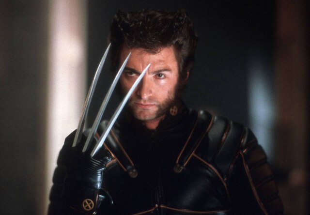 Attila Dory O ator Hugh Jackman caracterizado como Wolverine para o primeiro filme da franquia 'X-Men' (2000).
