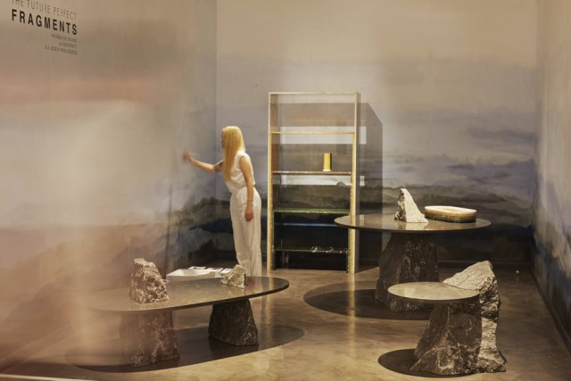 Divulgação A mostra Fragmentos com móveis projetados pelo designer holandês Lex Pott