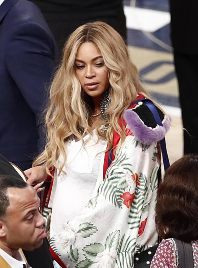 Larry W. Smith/EFE Beyoncé, em sua segunda gestação.