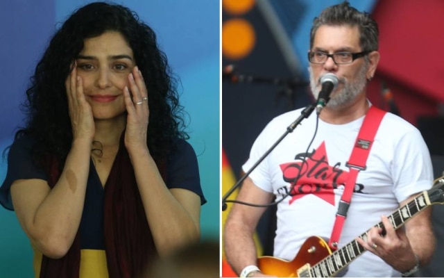 André Dusek / Estadão | Fábio Motta / Estadão A atriz Letícia Sabatella e o cantor Roger, do Ultraje a Rigor, conhecidos por expressar com frequência suas posições políticas na rede.