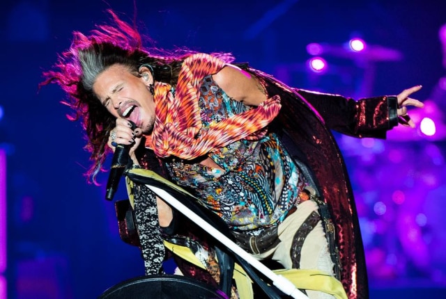 Nils Meilvang/ AFP Steven Tyler se apresentou no Rock in Rio e fará shows em mais duas cidades brasileiras.