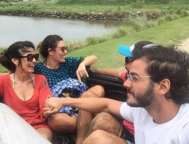 Instagram / @tulio.gadelha Fátima Bernardes, Túlio Gadêlha e amigos