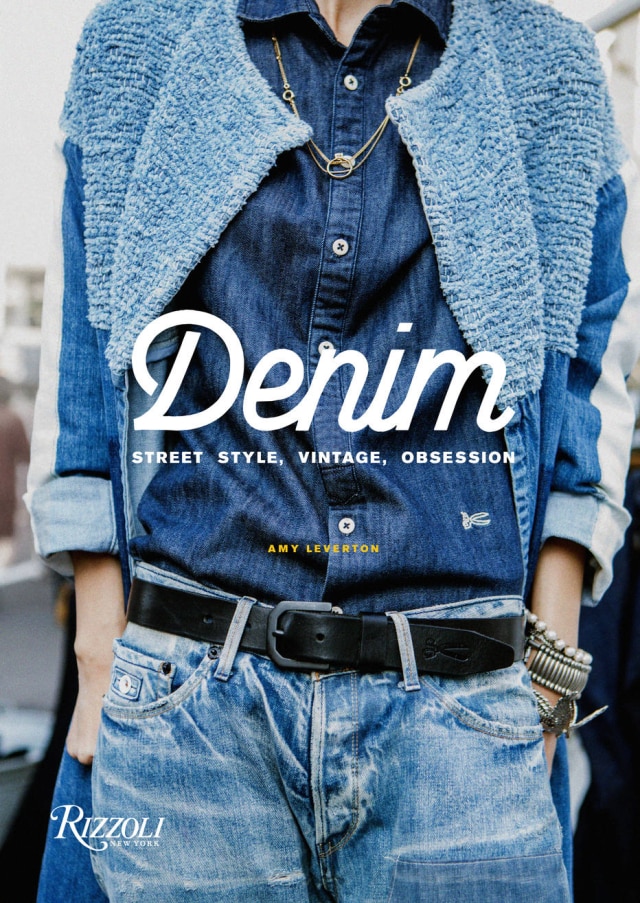 Divulgação/Rizzoli A capa de 'Denim', organizado pela pesquisadora de tendências e expert em jeanswear Amy Leverton