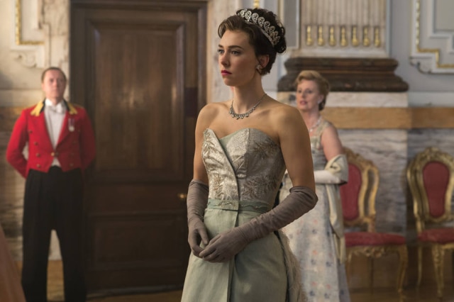 Alex Bailey/Netflix/Divulgação Vanessa Kirby como Margaret em 'The Crown'.