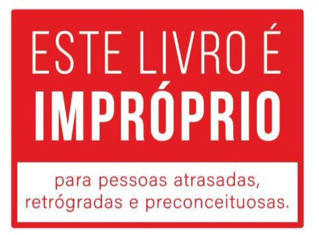 Imagem cedida pela assessoria de Felipe Neto Adesivo que será colocado junto aos livros distribuídos por Felipe Neto na Bienal do Livro do Rio de Janeiro.