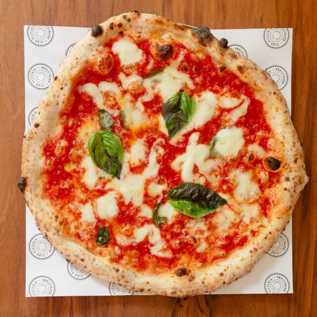 Margherita. Pizzas são feitas seguindo cartilha de Nápoles 