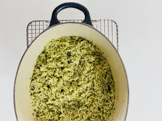 Patrícia Ferraz/Estadão Arroz de ervas