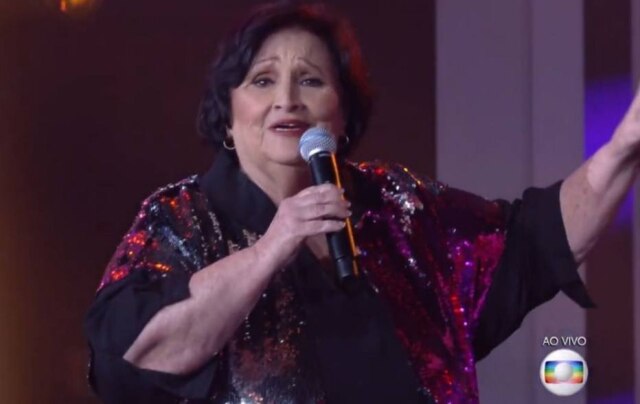 Twitter/ @tvglobo Dea Lúcia durante o 'Criança Esperança 2021'