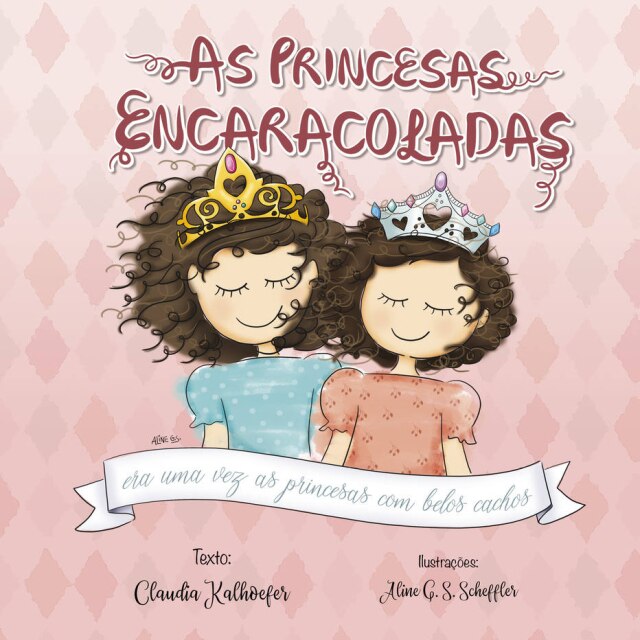 Reprodução Capa do livro 'As Princesas Encaracoladas'