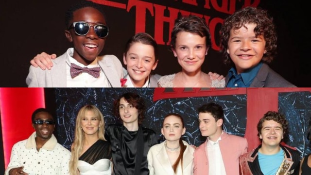 Instagram/@Netflix Millie Bobby Brown, Finn Wolfhard, Gaten Matarazzo, Caleb McLaughlin e Noah Schnapp fazem parte do elenco de 'Stranger Things' desde 2016, quando a série estreou. Sadie Sink entrou para o grupo em 2017.