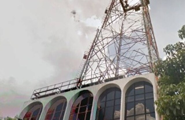 Reprodução/Google Maps O prédio onde fica instalada a antena da RedeTV! em São Paulo, estaria povoado por fantasmas.