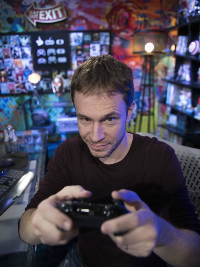 Divulgação Tiago Leifert comanda o programa sobre cultura geek 'Zero1'.