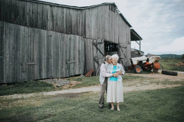 Foto cedida por Paige Franklin | paigefranklinphotography.com Ollie e Donald vivem nesta fazenda há 30 anos.
