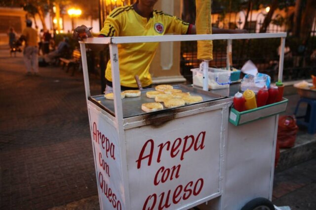 Renata Mesquita|Estadão As onipresentes arepas, são consumidas em quase todas as refeições, puras ou recheadas, fritas ou grelhadas