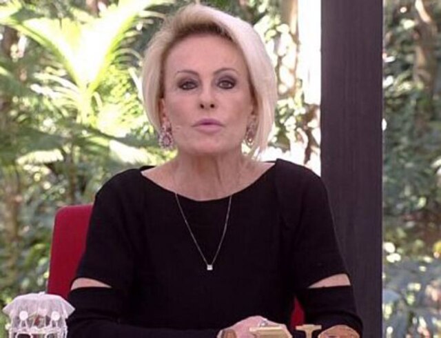 Reprodução/ TV Globo Ana Maria Braga noticia morte de funcionário do Mais Você.