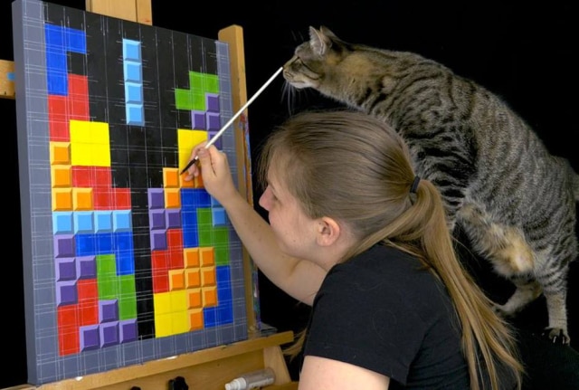 Facebook / MalMakes Pintora recria 'games' clássicos em seu canal no Youtube.