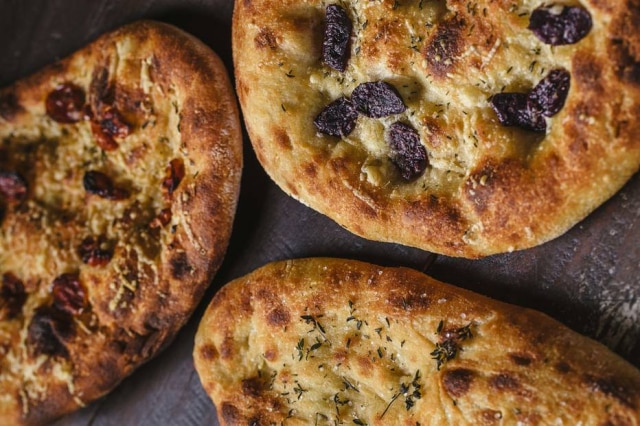 Bruno Geraldi As receitas de pães e focaccias foram desenvolvidas pelo padeiro italiano Raffaele Mostaccioli.